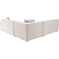 Угловой диван Trendy Puzzle O2-C-R2 Light Brown 265x240x70cm GTR003650 фото №3 — интернет-магазин Desire.md