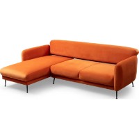 Угловой диван Trendy Sevilla Chl+3R Orange L 270x170x85cm GTR003339 фото №2 — интернет-магазин Desire.md