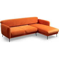 Угловой диван Trendy Sevilla L3+Chl Orange R 270x170x85cm GTR003393 фото №5 — интернет-магазин Desire.md