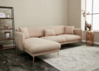 Угловой диван Trendy Simena Beige L 266x133x80cm GTR003371 фото №2 — интернет-магазин Desire.md