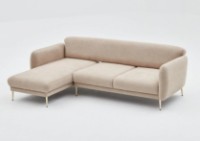 Угловой диван Trendy Simena Beige L 266x133x80cm GTR003371 фото №5 — интернет-магазин Desire.md