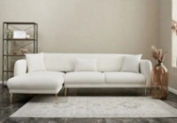 Угловой диван Trendy Simena Cream L 266x133x80cm GTR003372