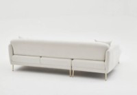 Угловой диван Trendy Simena Cream L 266x133x80cm GTR003372 фото №7 — интернет-магазин Desire.md