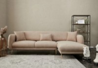Угловой диван Trendy Simena Beige R 266x133x80cm GTR003425