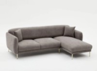 Угловой диван Trendy Simena Grey R 266x133x80cm GTR003427 фото №6 — интернет-магазин Desire.md