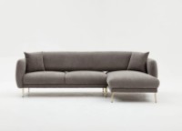 Угловой диван Trendy Simena Grey R 266x133x80cm GTR003427 фото №7 — интернет-магазин Desire.md