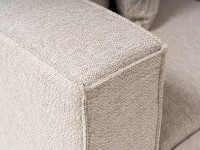 Canapea de colț Trendy Sora L1-O1-O1-1R-POUFFE Beige Sand 350x190x65cm GTR003613 imaginea #2 — magazin online Desire.md