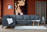 Угловой диван Trendy Tempo 3+3R Dark Grey L 300x230x90cm GTR003466 фото №5 — интернет-магазин Desire.md