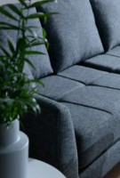 Угловой диван Trendy Tempo L3+3 Dark Grey R 300x230x90cm GTR003543 фото №2 — интернет-магазин Desire.md