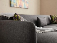 Canapea de colț Trendy Venus Anthracit L 266x133x80cm GTR003374 imaginea #2 — magazin online Desire.md