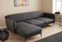 Canapea de colț Trendy Venus Anthracit L 266x133x80cm GTR003374 imaginea #4 — magazin online Desire.md