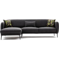 Canapea de colț Trendy Venus Anthracit L 266x133x80cm GTR003374 imaginea #5 — magazin online Desire.md