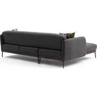 Canapea de colț Trendy Venus Anthracit L 266x133x80cm GTR003374 imaginea #7 — magazin online Desire.md