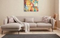 Canapea de colț Trendy Venus Cream L 266x133x80cm GTR003375