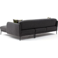 Угловой диван Trendy Venus Anthracit R 266x133x80cm GTR003428 фото №7 — интернет-магазин Desire.md