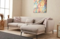 Угловой диван Trendy Venus Cream R 266x133x80cm GTR003429 фото №2 — интернет-магазин Desire.md