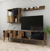 Living Trendy Madrid Walnut/Black Marble GTR000175 imaginea #2 — magazin online Desire.md