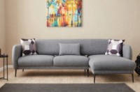 Угловой диван Trendy Venus Grey R 266x133x80cm GTR003430
