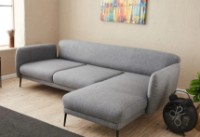 Угловой диван Trendy Venus Grey R 266x133x80cm GTR003430 фото №3 — интернет-магазин Desire.md