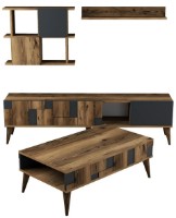 Living Trendy Madrid Walnut/Anthracit GTR001282 imaginea #2 — magazin online Desire.md