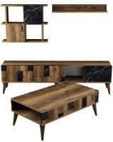 Living Trendy Madrid Walnut/Black Marble GTR001283 imaginea #2 — magazin online Desire.md