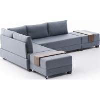 Угловой диван Trendy Zboara Blue L 280x210x70cm GTR003364 фото №9 — интернет-магазин Desire.md