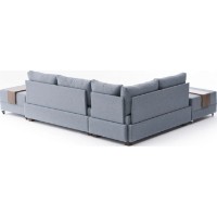 Угловой диван Trendy Zboara Blue L 280x210x70cm GTR003364 фото №10 — интернет-магазин Desire.md