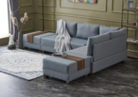 Угловой диван Trendy Zboara Blue R 280x210x70cm GTR003418 фото №2 — интернет-магазин Desire.md