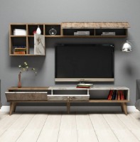 Living Trendy Milano Walnut/White Marble GTR000179 imaginea #2 — magazin online Desire.md