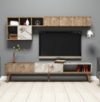 Living Trendy Milano Walnut/White Marble GTR001287 imaginea #2 — magazin online Desire.md