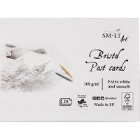Sketchbook SMLT Postcards Bristol 150×105mm 20pcs 308g (PC-20(308)/FSC)