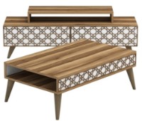 Living Trendy Oras Walnut/White GTR001242 imaginea #2 — magazin online Desire.md