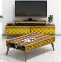 Living Trendy Oras Walnut/Yellow GTR001243