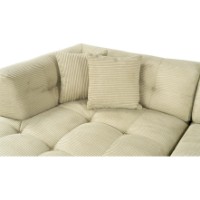 Canapea de colț Trendy Cady Light Green L 300x150x72cm GTR003500 imaginea #2 — magazin online Desire.md