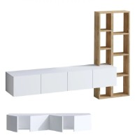 Гостиная Trendy Pana White/Sapphire Oak GTR006429 фото №2 — интернет-магазин Desire.md