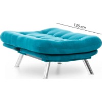 Fotoliu Trendy Misa Solo Petrol Green 88x60x90cm GTR001988 imaginea #6 — magazin online Desire.md