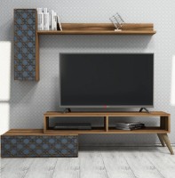 Living Trendy Planeta Walnut/Blue 150x37.8x37.2cm GTR000120