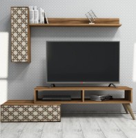 Living Trendy Planeta Walnut/Cream 150x37.8x37.2cm GTR000121
