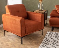 Fotoliu Trendy Mustang Orange 86x88x88cm GTR002036 imaginea #2 — magazin online Desire.md