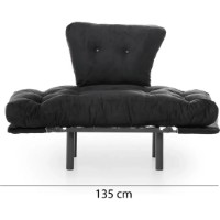 Кресло Trendy Nitta Single Black 95x70x85cm GTR002078 фото №7 — интернет-магазин Desire.md