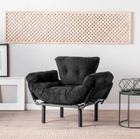 Кресло Trendy Nitta Single Black 95x70x85cm GTR002078