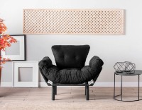 Кресло Trendy Nitta Single Black 95x70x85cm GTR002078 фото №2 — интернет-магазин Desire.md