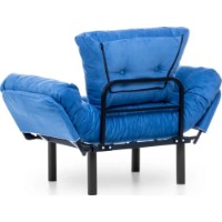 Fotoliu Trendy Nitta Single Blue 95x70x85cm GTR002079 imaginea #4 — magazin online Desire.md