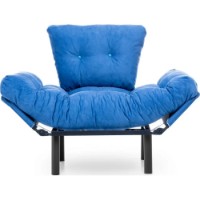 Fotoliu Trendy Nitta Single Blue 95x70x85cm GTR002079 imaginea #9 — magazin online Desire.md