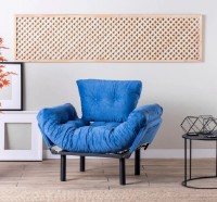 Fotoliu Trendy Nitta Single Blue 95x70x85cm GTR002079