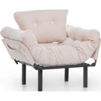 Кресло Trendy Nitta Single Cream 95x70x85cm GTR002080 фото №4 — интернет-магазин Desire.md