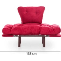 Кресло Trendy Nitta Single Maroon 95x70x85cm GTR002082 фото №2 — интернет-магазин Desire.md