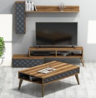 Living Trendy Planeta Walnut/Blue GTR001255