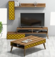 Living Trendy Planeta Walnut/Yellow GTR001259