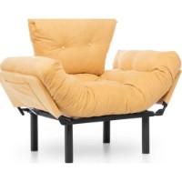 Fotoliu Trendy Nitta Single Mustard 95x70x85cm GTR002083 imaginea #2 — magazin online Desire.md